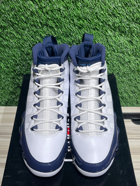 Jordan 9 Retro Pearl Blue Sz 9