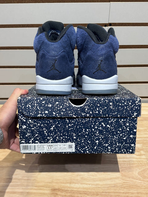 Jordan 5 Retro Midnight Navy Sz 11.5