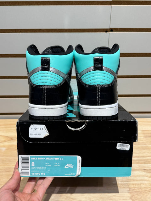 Nike SB Dunk High Diamond Supply Co. Sz 8