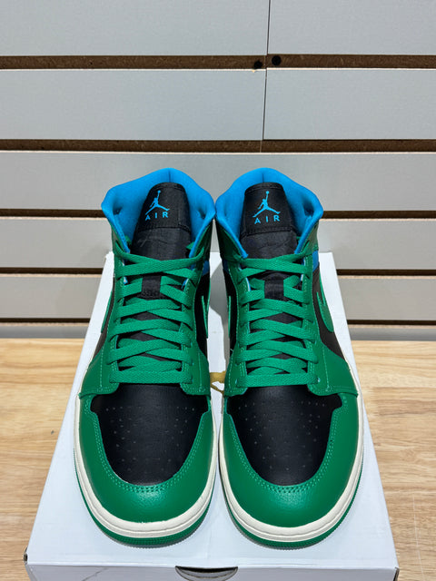 Jordan 1 Mid Lucky Green Aquatone (Women's) Sz 10.5