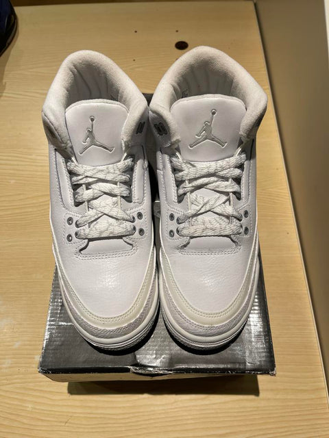 Jordan 3 Retro Pure Money (GS) Sz 6.5Y/8W