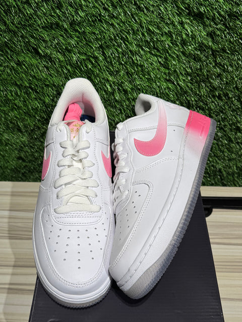 Nike Air Force 1 Low '07 PRM San Francisco Chinatown Lotus Flower Sz 7.5M