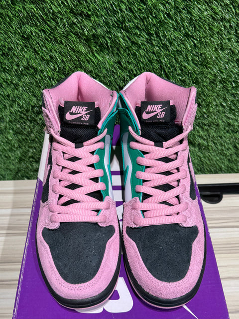 Nike SB Dunk High Invert Celtics Sz 8M