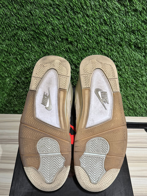 Jordan 4 Retro Off-White Sail (Women's) Sz 10W/8.5M