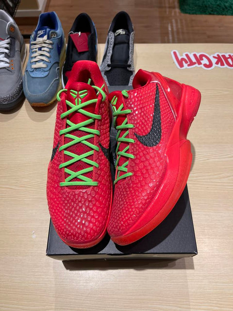 Nike Kobe 6 Protro Reverse Grinch Sz 10