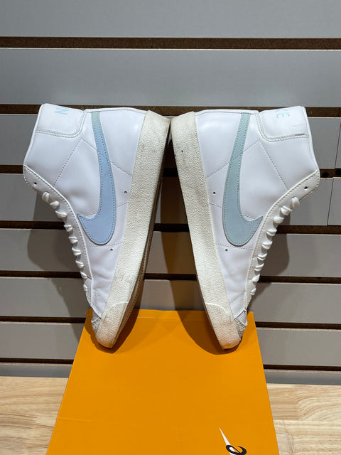 Nike Blazer Mid 77 White Celestine Blue Sz 10