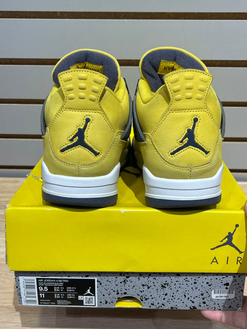 Jordan 4 Retro Lightning (2021) Sz 9.5