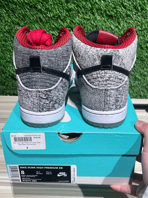 Nike SB Dunk High Salt Stain Sz 8M