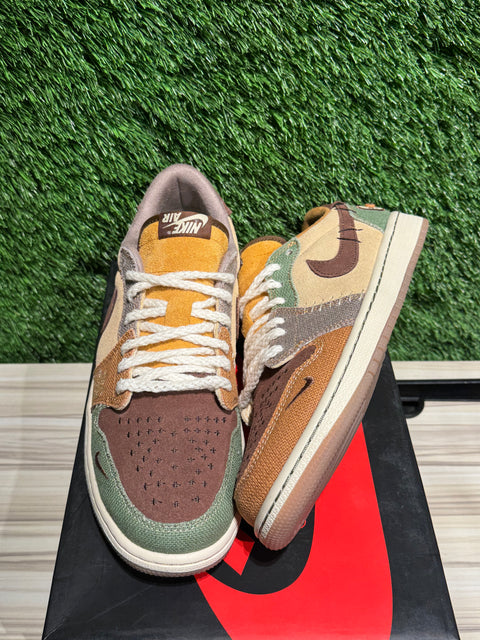 Jordan 1 Retro Low OG Zion Williamson Voodoo Sz 9.5M...