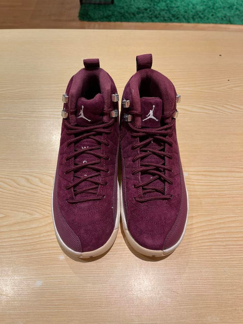 Jordan 12 Retro Bordeaux (GS) Sz 4.5Y/6W