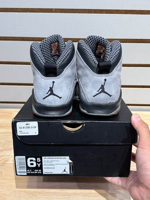 Jordan 10 Retro Cool Grey (GS) Sz 6.5Y