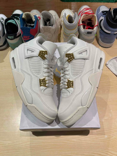 Jordan 4 Retro Metallic Gold (Women's) Sz 11.5W