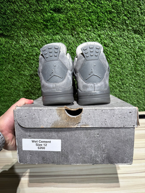 Jordan 4 Retro SE Paris Olympics Wet Cement Sz 12