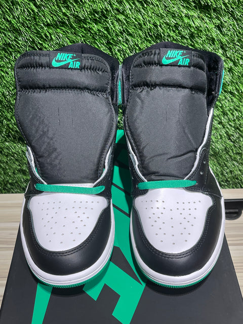 Jordan 1 Retro High OG Lucky Green Sz 9.5