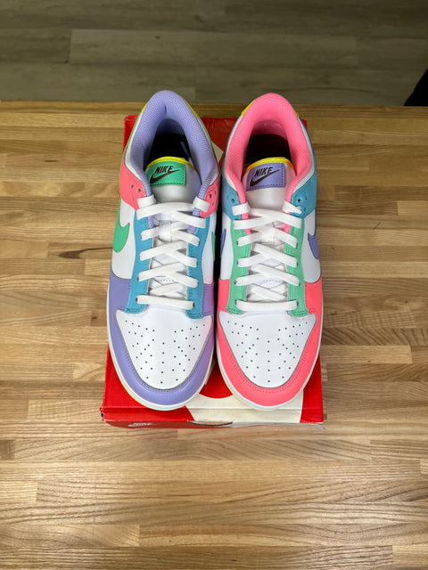 DS Easter Candy Nike Dunk Low Sz 10.5W/9M