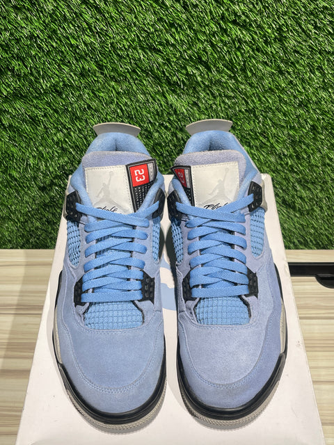 Jordan 4 Retro University Blue Sz 9.5M