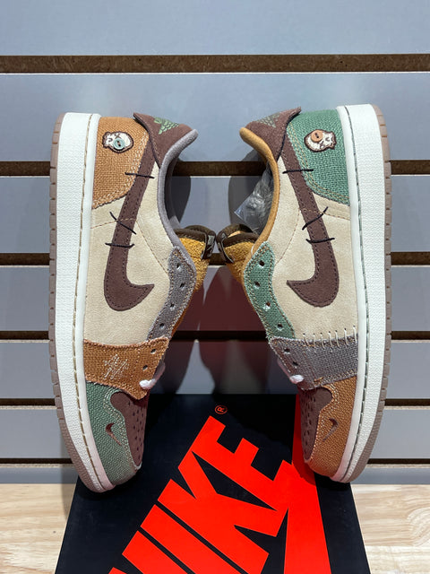 Jordan 1 Retro Low OG Zion Williamson Voodoo Sz 7.5