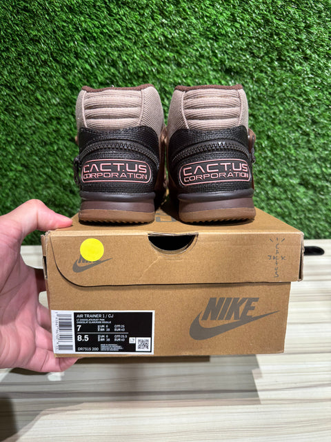 Nike Air Trainer 1 SP Travis Scott Wheat Sz 7M