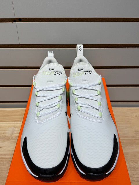 Nike Air Max 270 Golf White Black Volt Sz 11