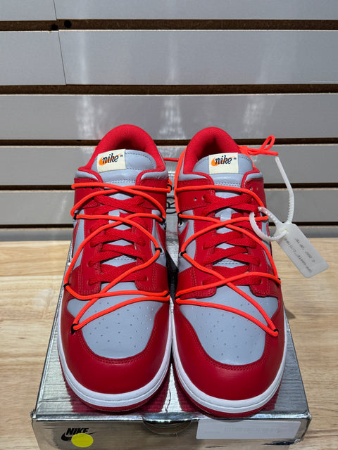 Nike Dunk Low Off-White University Red Sz 12.5