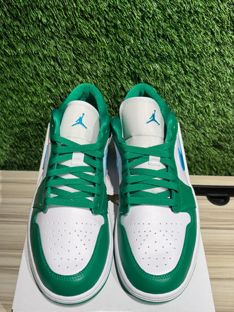 Jordan 1 Low Lucky Green Aquatone (Women's) Sz 11.5W