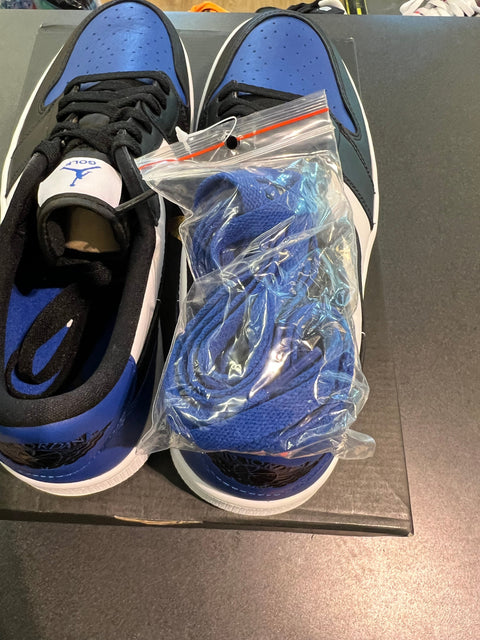 Jordan 1 Retro Low Golf Royal Toe