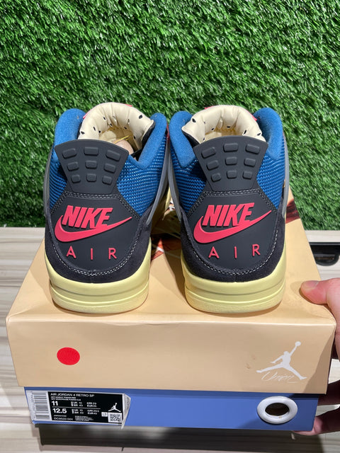 Jordan 4 Retro Union Off Noir Sz 11