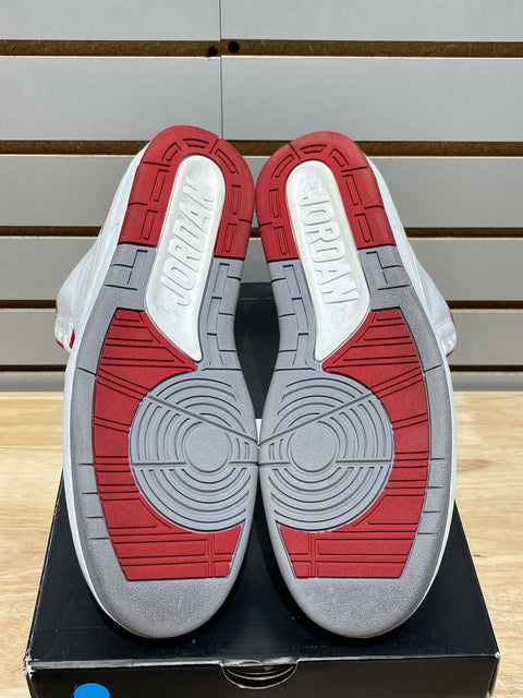 Jordan 2 Retro White Red (2014) Sz 11