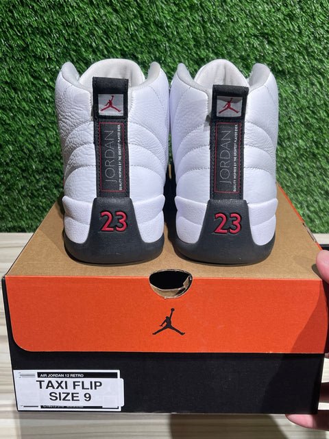 Jordan 12 Retro Taxi Flip Sz 9