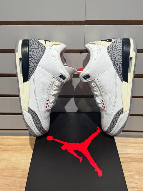 Jordan 3 Retro White Cement Reimagined (GS) Sz 6Y
