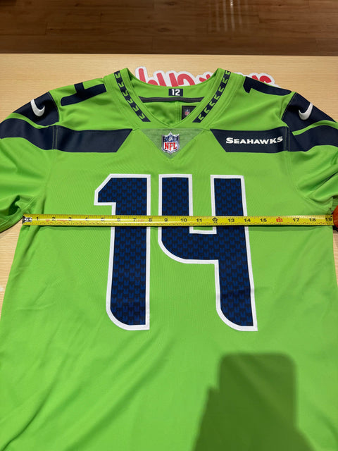 Nike Limited Seattle Seahawks Action Green DK Metcalf Jersey Sz S