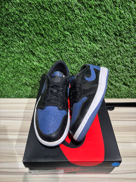 Jordan 1 Retro Low OG Mystic Navy Sz 7.5M