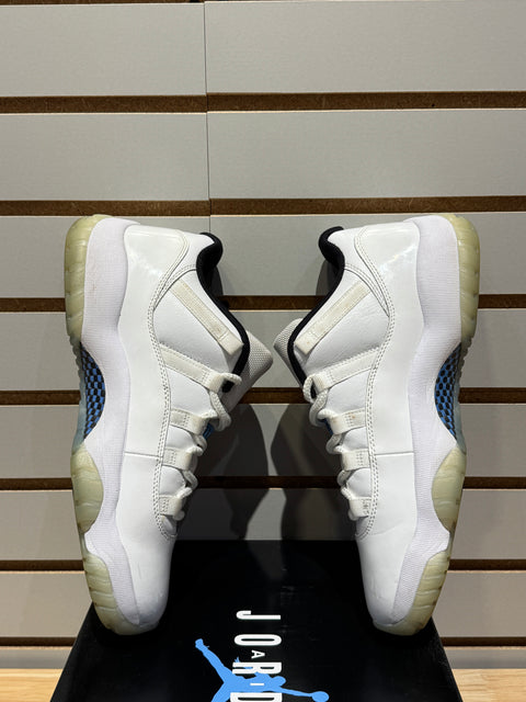 Jordan 11 Retro Low Legend Blue Sz 9