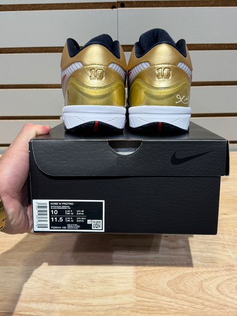 Nike Kobe 4 Protro Gold Medal (2024) Sz 10