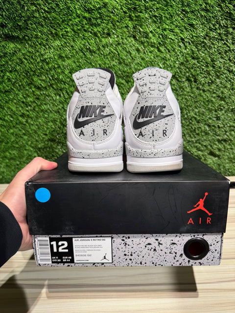 Jordan 4 Retro White Cement (2016) Sz 12M