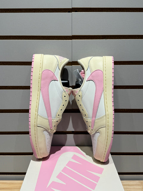 Jordan 1 Retro Low OG SP Travis Scott Shy Pink Sz 11