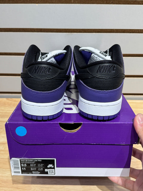 Nike SB Dunk Low Court Purple Sz 9.5