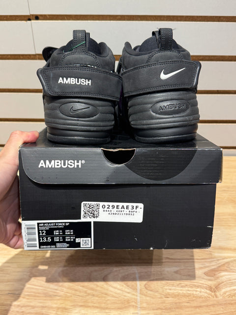 Nike Air Adjust Force AMBUSH Black Psychic Purple Sz 12