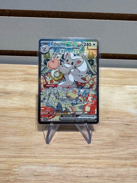 Pokémon Cinccino ex - 119/086 - ME04: Chaos Rising (CRI)