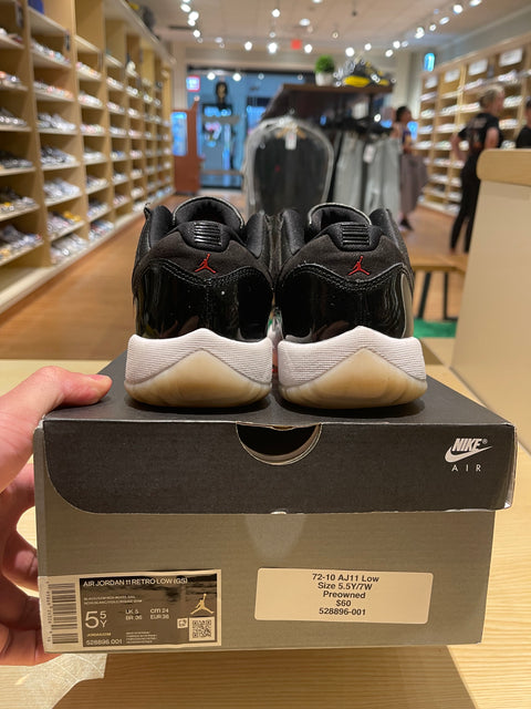 72-10 Air Jordan 11 Low Sz 5.5Y/7W