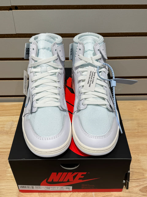 Jordan 1 Retro High Virgil Abloh Archive Alaska Sz 10