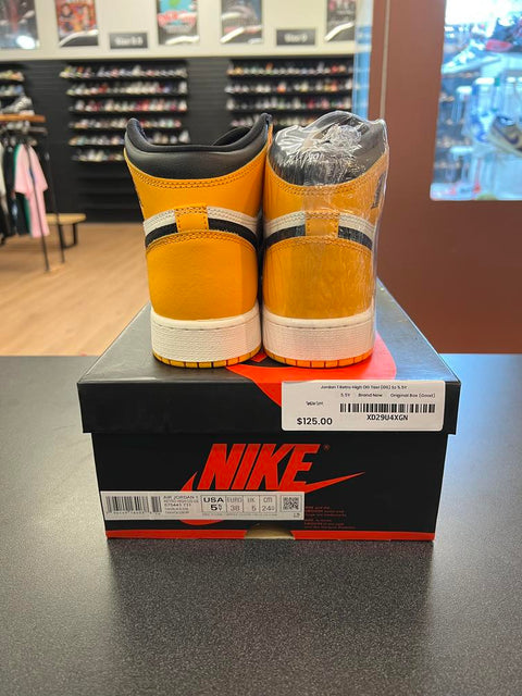 Jordan 1 Retro High OG Taxi (GS) Sz 5.5Y