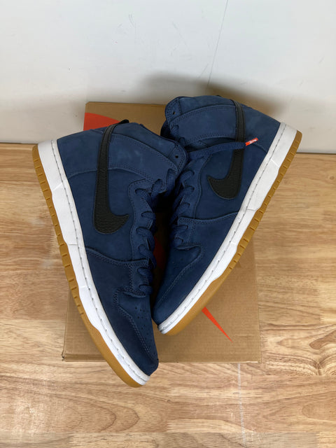 Nike SB Dunk High Orange Label Midnight Navy