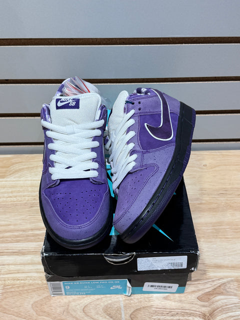Nike SB Dunk Low Concepts Purple Lobster Sz 9M