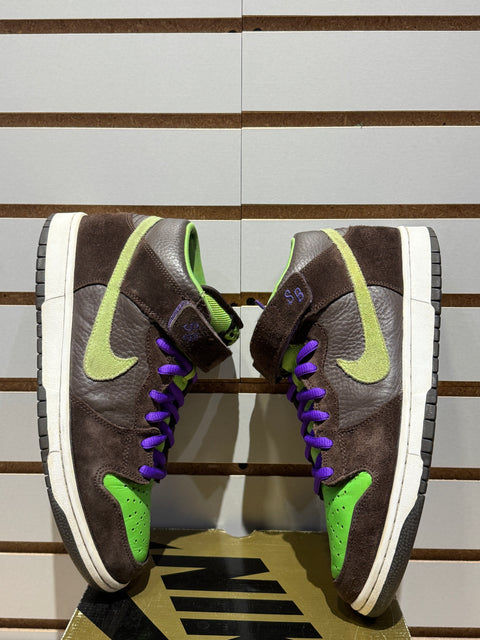 Nike SB Dunk Mid Donatello Sz 9.5