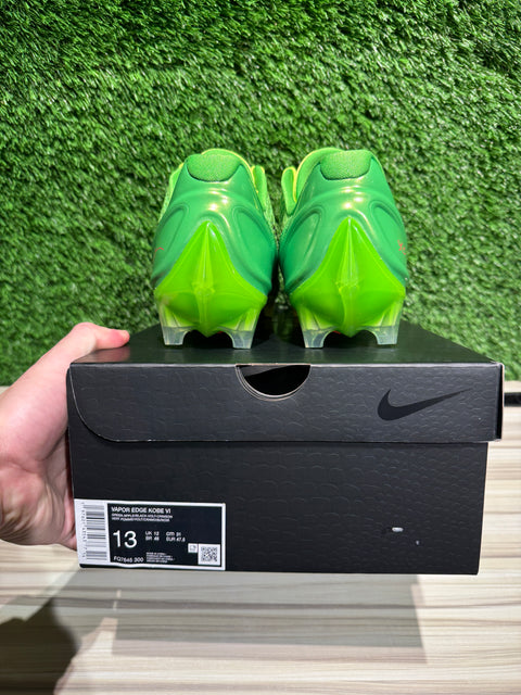 Nike Vapor Edge Kobe 6 SE Grinch Sz 13