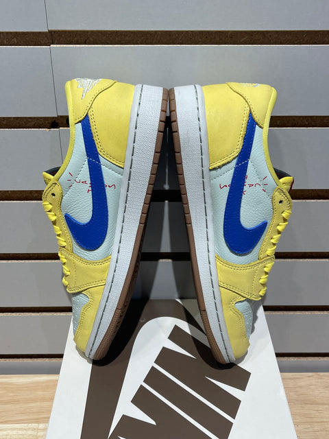 Jordan 1 Retro Low OG SP Travis Scott Canary (Women's) Sz 6.5M