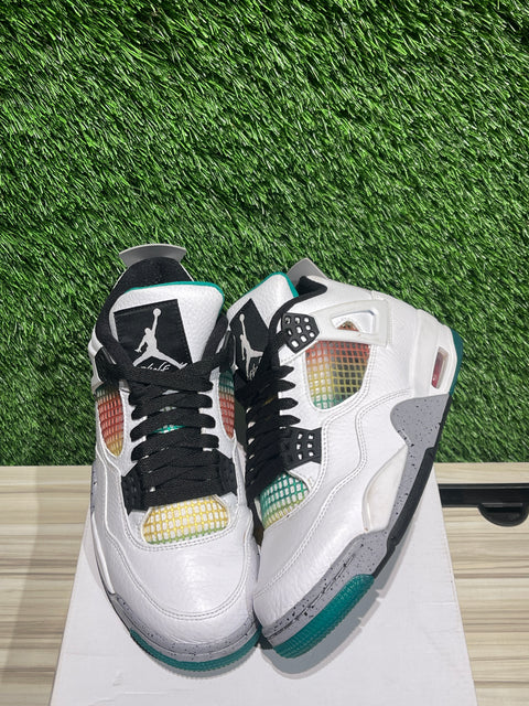 Jordan 4 Retro Lucid Green Rasta (Women's) Sz 7M/8.5W