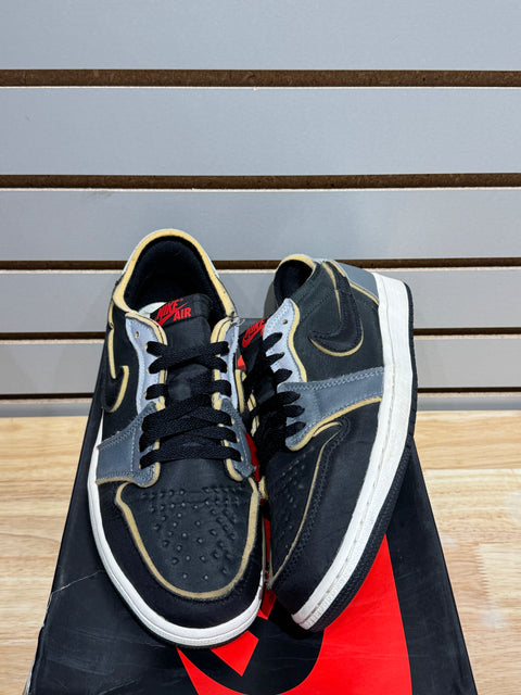 Jordan 1 Low OG EX Black Smoke Grey Sz 9.5