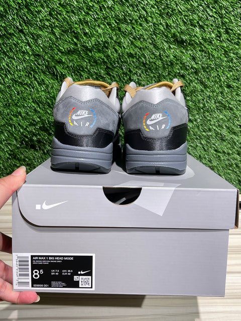 Nike Air Max 1 .SWOOSH Low Poly Big Head Mode Sz 8.5